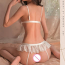 Adult Games Hot Crotchless Sex Toys For Couples 18+ xxx Porn Open Bra Teddy Bodysuit Women's Bdsm Lingerie SM Flirting Products