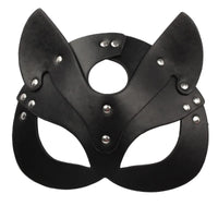 Sex Toys for Woman Cosplay Fox Mask Tail Anal Plug Metal Anus Butt Plug Mask Half Cat Mask Party Sexy Adult Mask Game