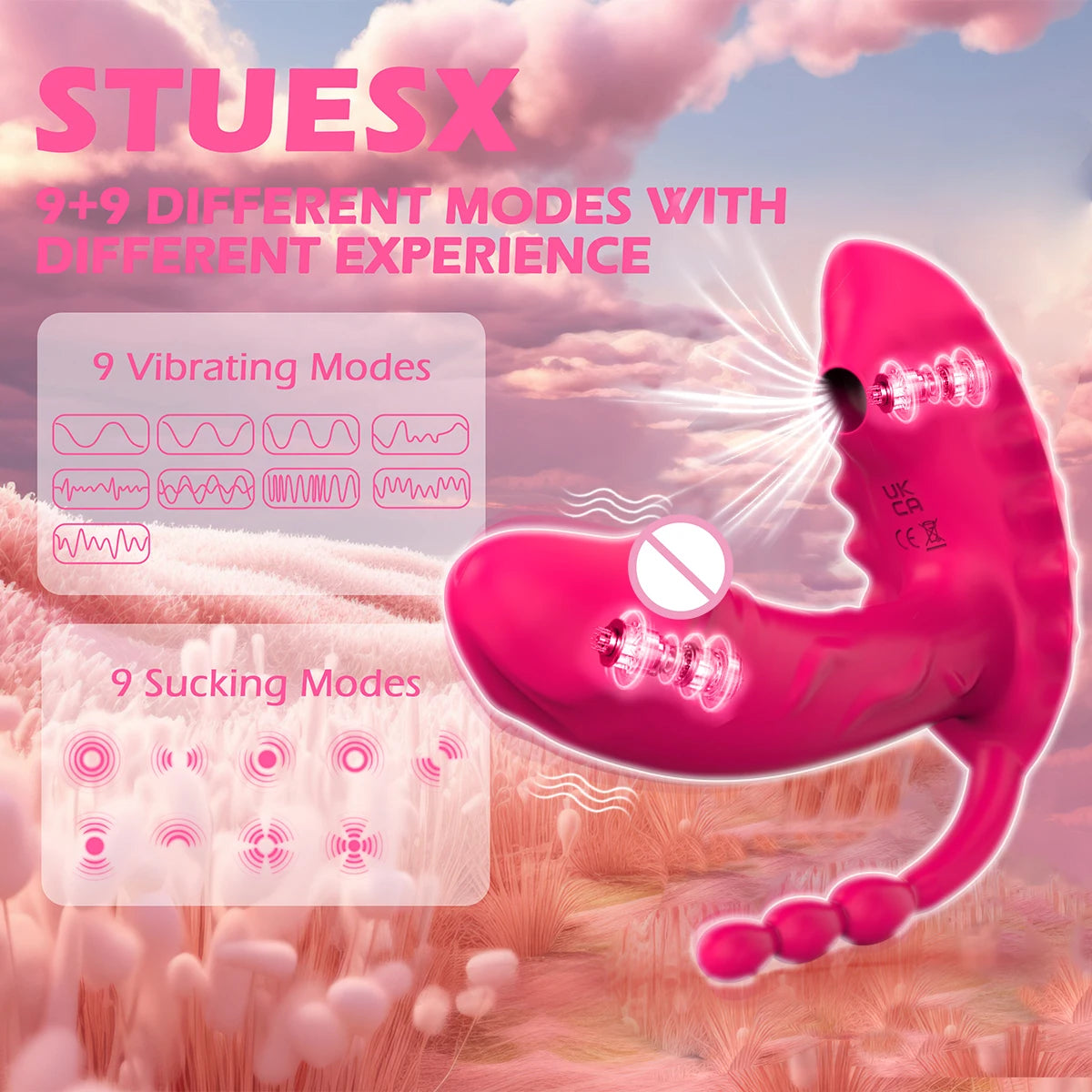 Sex Toys for Women Vibrator 3 IN 1 App Remote Controlled Wearable Dildo Clitoral G Spot Sucking Vibrators Couples Sex Machine