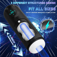 Sex Machines Toys for Men Automatic Sucks Male Masturbator Double Penatration Adult Sex Toys Gag In Mouth Blowjob False Vagina