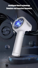 Sex Toys for Men Automatic Telescopic Realistic Vagina Vibrator Adult Goods Male Masturbator Cup Blowjob Oral Pussy Stimulator