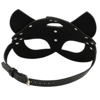 Sex Toys for Woman Cosplay Fox Mask Tail Anal Plug Metal Anus Butt Plug Mask Half Cat Mask Party Sexy Adult Mask Game