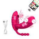 Sex Toys for Women Vibrator 3 IN 1 App Remote Controlled Wearable Dildo Clitoral G Spot Sucking Vibrators Couples Sex Machine