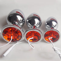 Electro Shock Sex Toys,BDSM Electric Anal Butt Plug Dilator,E stim Estim E-stim,,Electrosex,Electroshock,Electrostimulation