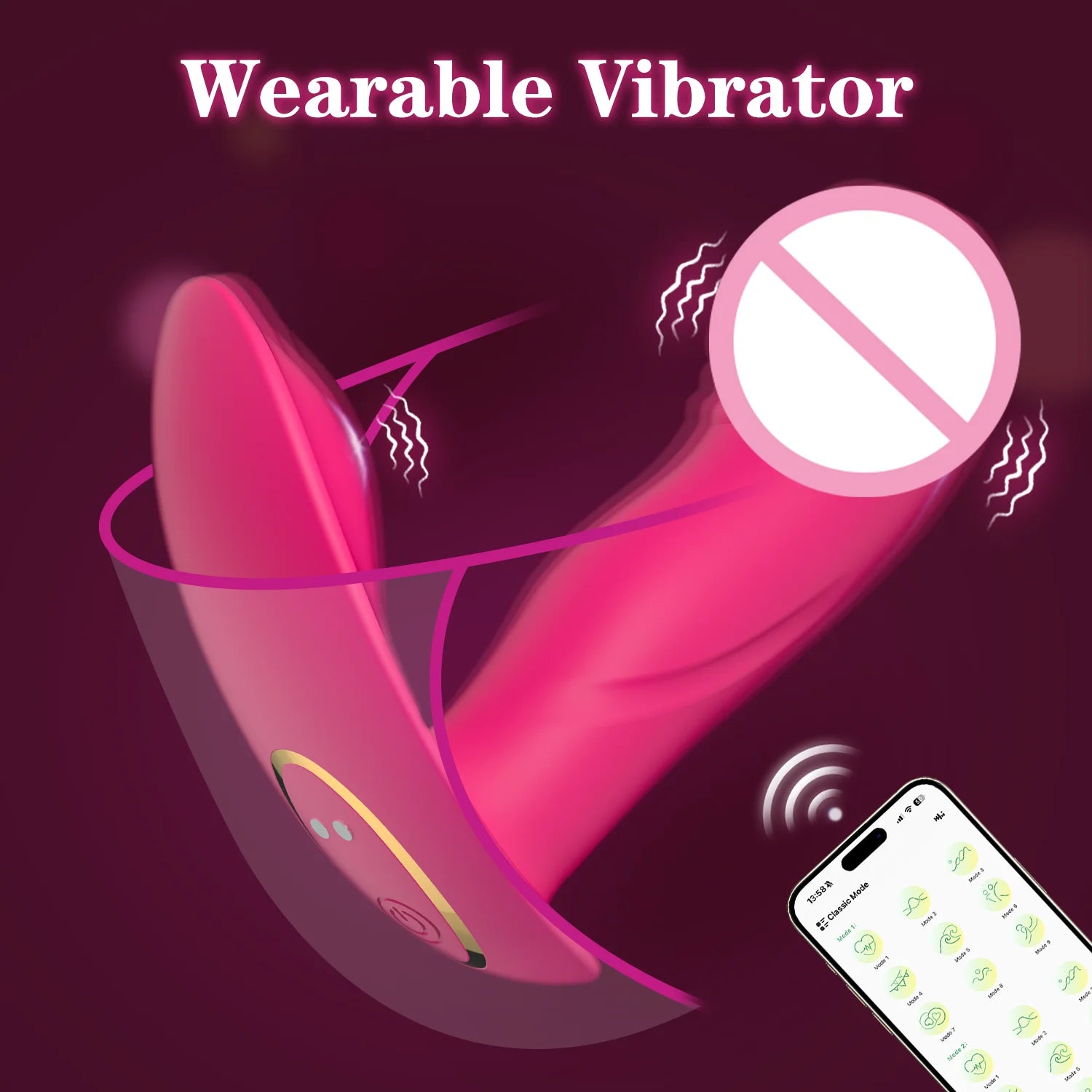 Sex Toys Vagina Vibrator Clitoris Stimulator Dildo Vibrator Masturbation Tools Women Vibration Wearable Adult Erotica Product