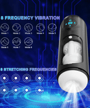 Sex Machines Toys for Men Automatic Sucks Male Masturbator Double Penatration Adult Sex Toys Gag In Mouth Blowjob False Vagina