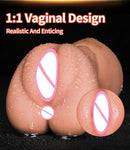 3 IN 1 Sex Toys Masturbation For Men Deep Throat Artificial Real Pussy Oral Male MasturbatorBlowjob Realistic Rubber Vagina