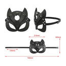 Sex Toys for Woman Cosplay Fox Mask Tail Anal Plug Metal Anus Butt Plug Mask Half Cat Mask Party Sexy Adult Mask Game