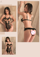 Adult Games Hot Crotchless Sex Toys For Couples 18+ xxx Porn Open Bra Teddy Bodysuit Women's Bdsm Lingerie SM Flirting Products