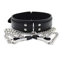 Adult Games Sexy Toys For Women Couples BDSM Bondage Fetish Collar Chain Collars Nipple Clamps Vagina Clitoris Sex Products 18+
