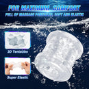 Sex Toys for Men Automatic Telescopic Realistic Vagina Vibrator Adult Goods Male Masturbator Cup Blowjob Oral Pussy Stimulator