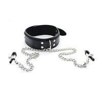 Adult Games Sexy Toys For Women Couples BDSM Bondage Fetish Collar Chain Collars Nipple Clamps Vagina Clitoris Sex Products 18+